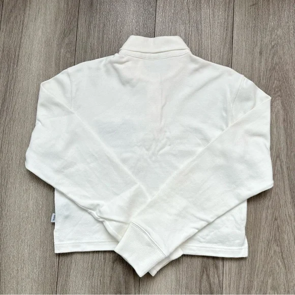 Rowing Blazers x Warm & Wonderful Cropped Sheep Rugby Polo Top - Picture 8 of 11